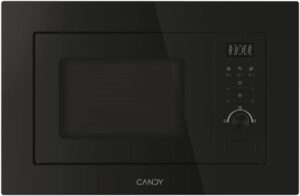 Forno microonde Candy CA20FMW7NB, 20 litri, 800 watt, colore nero, ideale per cucinare e riscaldare in modo rapido.