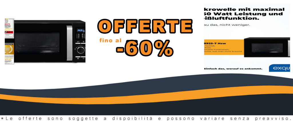 Microonde Exquisit MW 8925-7 Hsw in nero con piatto girevole e illuminazione interna