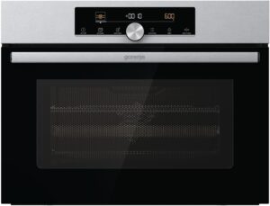 Gorenje BCM4547A10X Forno Compatto con Funzione Microonde in Acciaio INOX  