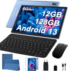 AOCWEI 10 pollici Android 13 Tablet con 12GB RAM, tastiera e mouse inclusi  