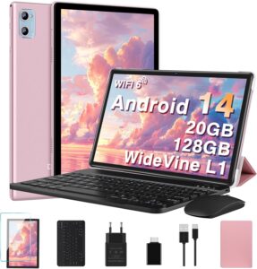 Immagine del Tablet 2025 Newest con 20GB RAM e Android 14, ideale per lavoro e intrattenimento  