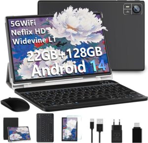SUAAT 2025 Tablet Android 14 con accessori inclusi e memoria espandibile fino a 1TB  