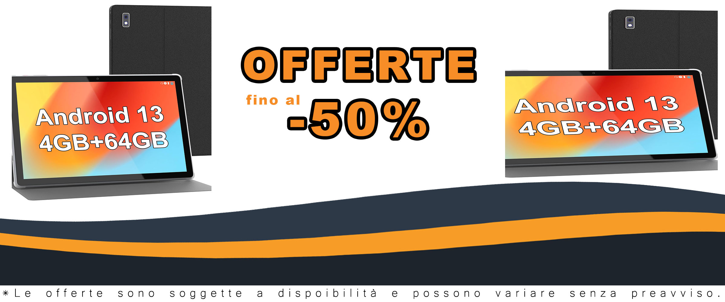 Tibuta Smartpad A10 Tablet 10.1 Pollici Android 13 con batteria da 5000 mAh e display HD  