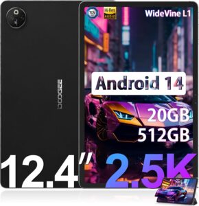 DOOGEE T30 MAX Tablet Android 14 con display 2.5K e memoria espandibile  