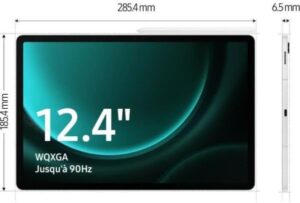 Immagine del Samsung Galaxy Tab S9 FE+ 12.4 WIFI 128GB Argento  