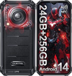 OUKITEL WP36 PRO Rugged Smartphone 2024: telefono antiurto e resistente con batteria a lunga durata  