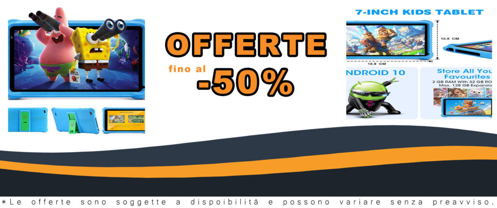 qunyiCO Tablet Bambini 7 Pollici Android 10 con Custodia Protettiva e Controllo Genitori