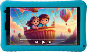 Liscianigiochi Hi Tech Educativo Mio Tab 7 Super Pro, tablet educativo per bambini con display da 7 pollici e contenuti interattivi