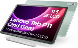 Lenovo Tablet Tab P11 (2° generazione) con display 11,5'' 2K e Precision Pen 2