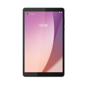 Lenovo Tablet Android Tab M8 con display HD da 8 pollici, custodia trasparente e pellicola protettiva, perfetto per l'intrattenimento portatile