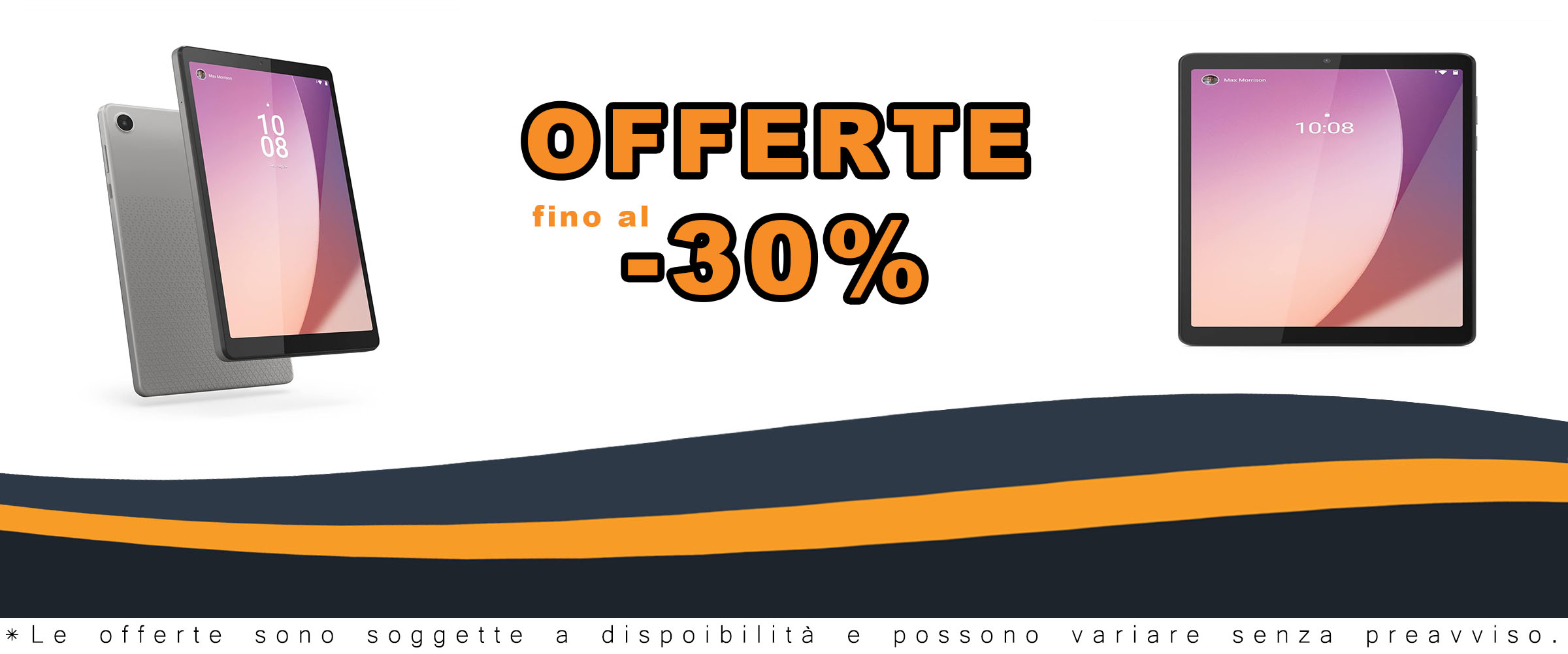 Lenovo Tablet Android Tab M8 con display HD da 8 pollici, custodia trasparente e pellicola protettiva, perfetto per l'intrattenimento portatile
