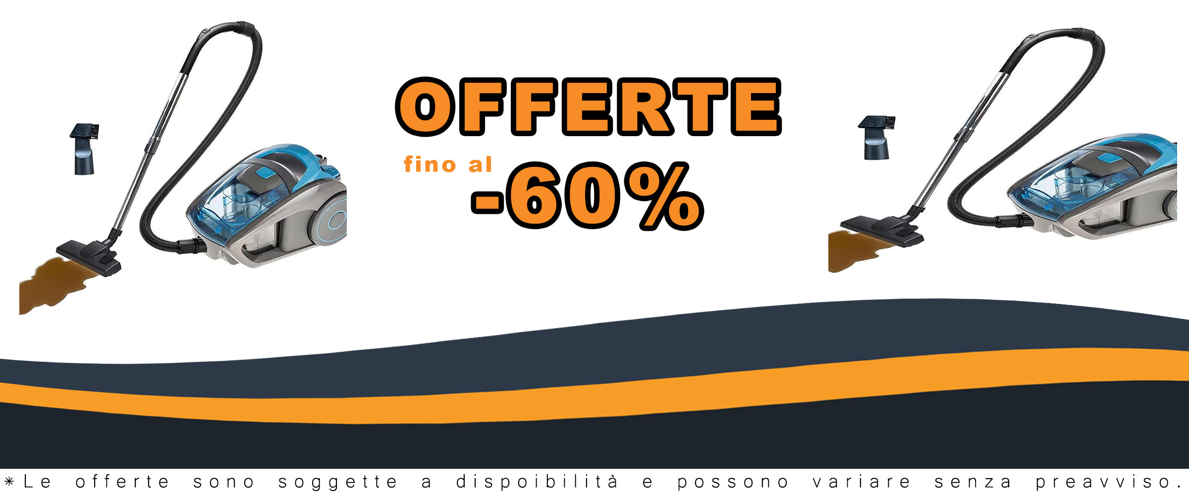 Aspirapolvere GHRERTX ciclonico da 2500W con filtro HEPA e tubo estensibile  