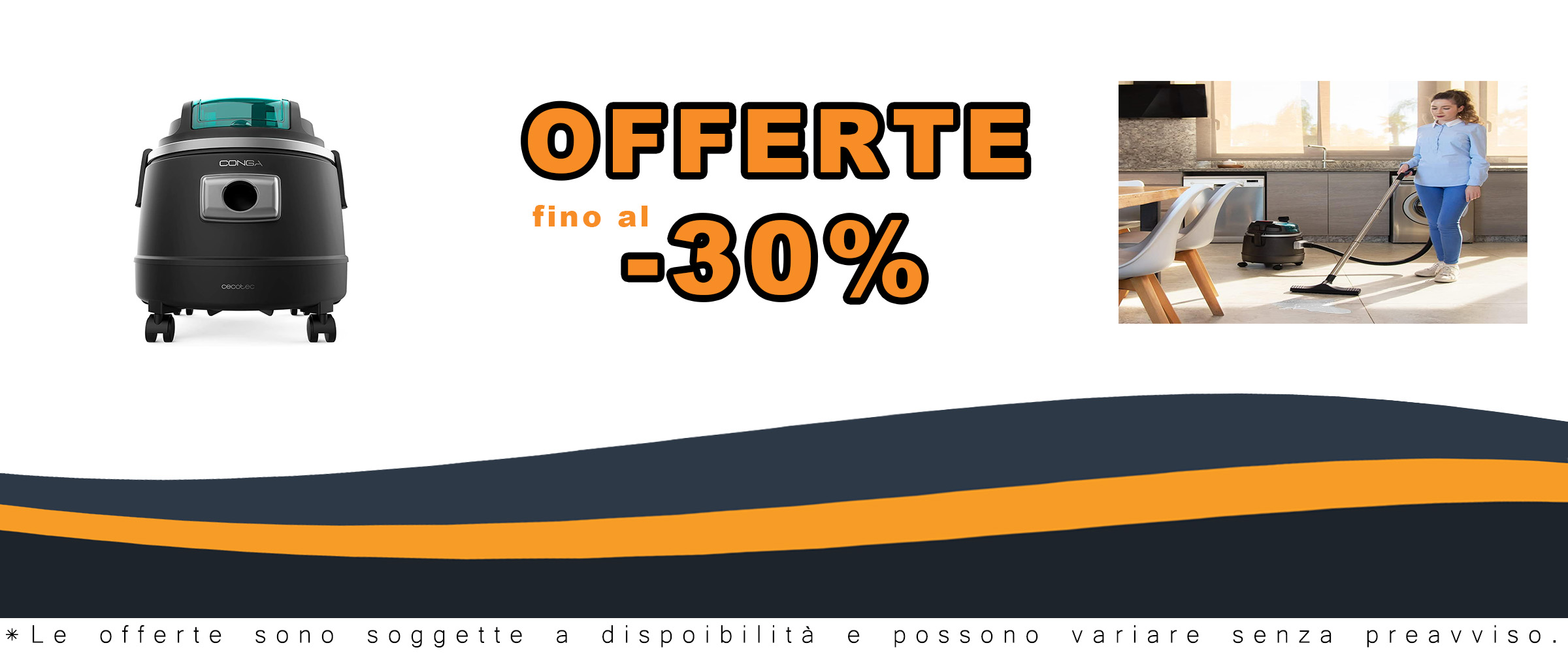 Cecotec Conga Rockstar 2000 Wet&Dry Liberty, aspirapolvere potente e versatile per solidi e liquidi, in uso domestico e professionale.