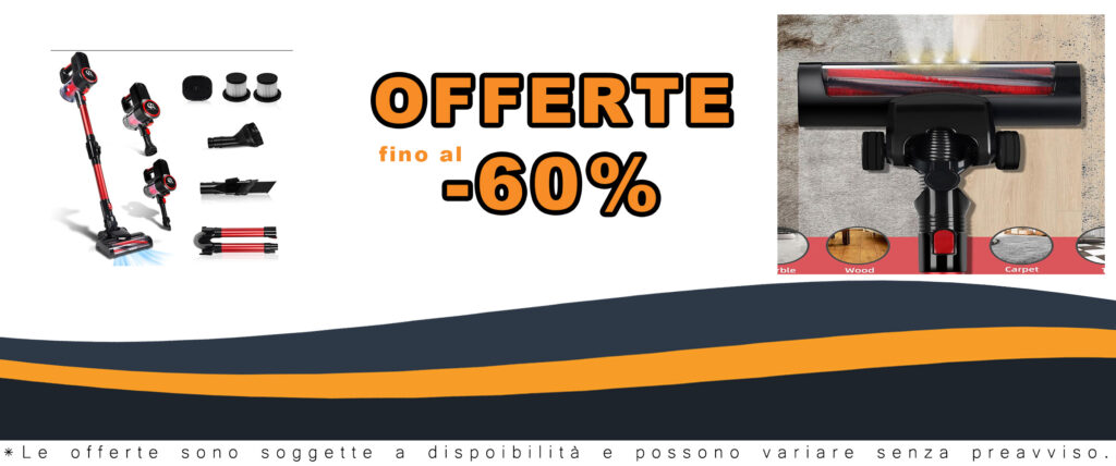 Aspirapolvere senza fili Stick con Display LED e fari integrati, ideale per pavimenti in legno e peli di animali