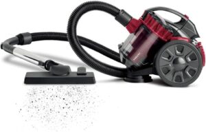 FAcoLL Aspirapolvere Ciclonico Senza Sacchetto, potente e versatile per moquette e pavimenti duri, con filtro HEPA