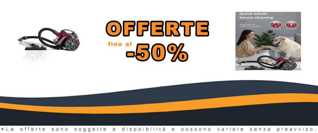 FAcoLL Aspirapolvere Ciclonico Senza Sacchetto, potente e versatile per moquette e pavimenti duri, con filtro HEPA