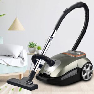 Aspirapolvere ad alta efficienza, ultra silenzioso, 3200 W con capacità di 3 litri, perfetto per la pulizia di casa e ufficio.