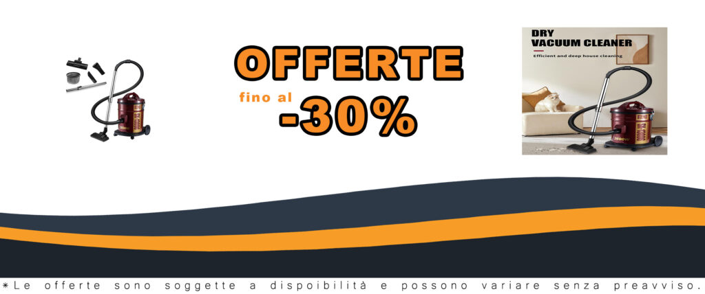Aspirapolvere industriale 21L, potente 3600W, ideale per pulizia di moquette, pavimenti e auto, con cavo da 5m