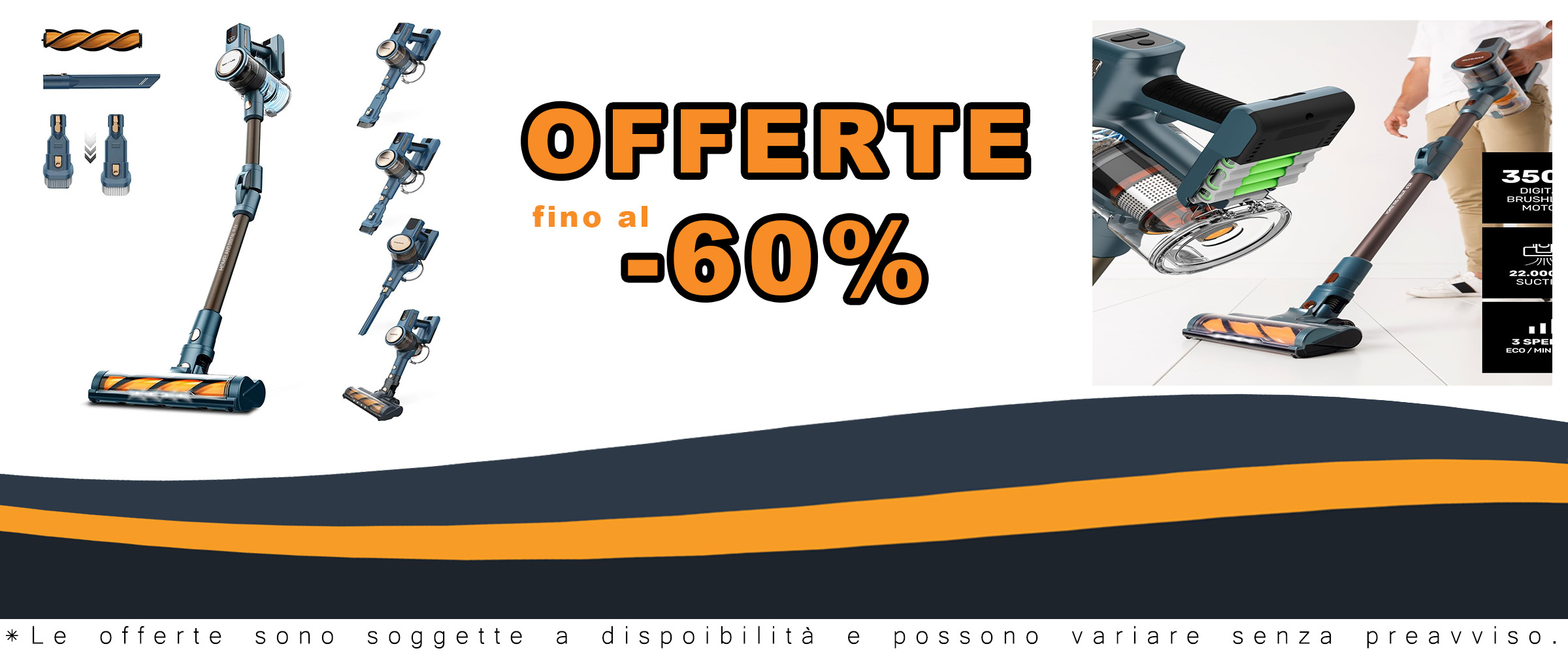 Aspirapolvere Taurus HVCA72590B in alluminio blu, rame e cromato, potente e versatile per una pulizia perfetta