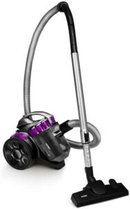 Vortex Aspirapolvere Traineau senza Sacchetto con Filtro Hepa e Filtro 4 Strati Z II Nero, design elegante e pratico per una pulizia efficace