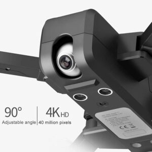 Drone pieghevole con telecamera HD 4K, GPS e WiFi 5G, perfetto per voli stabili e riprese in alta definizione.