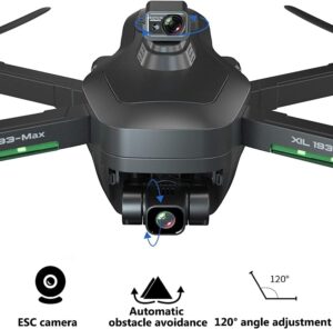 Drone GPS con fotocamera 4K HD, giunto cardanico a 3 assi e evitamento ostacoli a 360°  