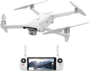 TIANHEY Drone con Telecamera 4K UHD in volo, perfetto per riprese aeree professionali e divertimento.