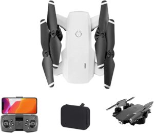 Remote Control Drone con fotocamera HD 720P e angolo di visuale a 90° ideale per riprese aeree stabili.