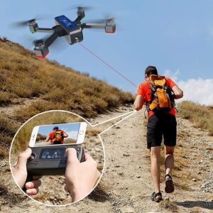 Droni per adulti e bambini, mini droni 4W con videocamera WiFi HD live video e 4K, ideale per principianti.
