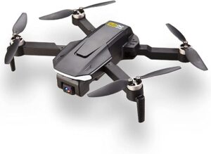 Drone GPS FPV pieghevole con videocamera HD 4K e funzione di ritorno a casa, perfetto per principianti.