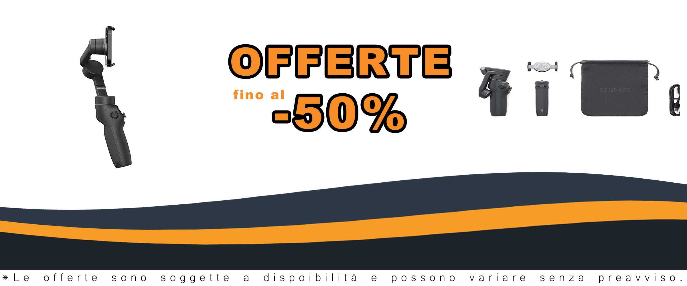 DJI Osmo Mobile 6 Gimbal per smartphone in offerta con codice sconto  
