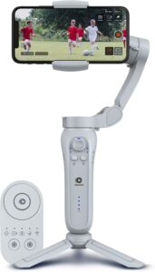 AI Sports Gimbal Kit, stabilizzatore smartphone per riprese sportive, auto-tracking per calcio e basket