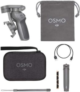 DJI Osmo Mobile 3 - Gimbal Stabilizzatore a 3 Assi, compatibile con smartphone iPhone e Android, design compatto e portatile, ideale per riprese stabili.