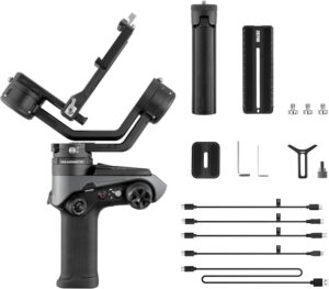 Zhiyun Weebill 2 Gimbal Stabilizzatore Palmare per Fotocamere Mirrorless e DSLR, ideale per riprese stabili e professionali