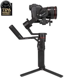 Manfrotto MVG220 Gimbal portatile stabilizzato a 3 assi per fotocamere mirrorless e reflex