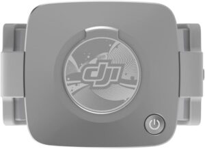 Morsetto per smartphone con luce ausiliaria integrata per DJI OM, compatibile con smartphone e stabilizzatori DJI OM, ideale per videomaker e vlogger