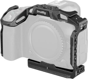 SmallRig R5 II Cage "Black Mamba" per Canon EOS R5 Mark II con piastra Arca-Type e design anti-torsione  