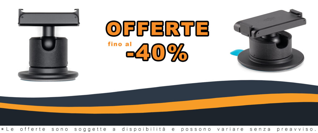 Supporto per adattatore magnetico con testa sferica per Osmo, ideale per migliorare la stabilità delle riprese video e la facilità d'uso.
