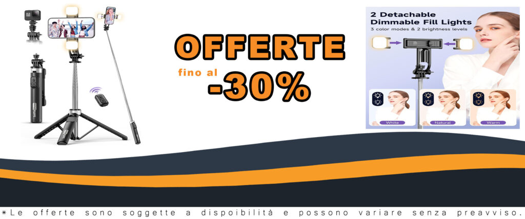 135CM Bastone Selfie Treppiede con Luce di Riempimento, ideale per foto e video professionali con illuminazione regolabile e compatibilità universale.