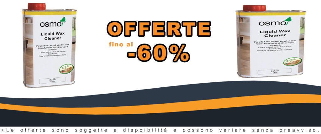 Detergente liquido per cera Osmo 3029, 1 litro, trasparente, ideale per superfici in legno trattate con cera