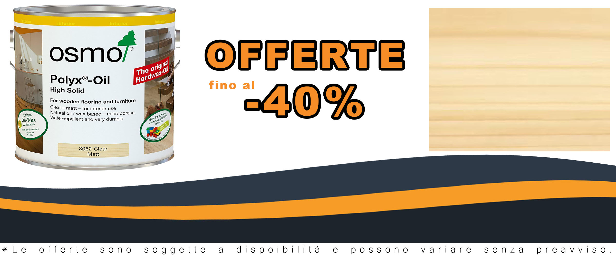 Osmo Polyx Olio di cera dura, colore 3062 trasparente opaco, per una protezione naturale e duratura dei pavimenti in legno.