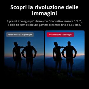 DJI Osmo Action 5 Pro Combo Adventure con doppio touchscreen OLED e stabilizzazione avanzata