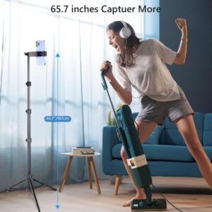 VIELKNOV 168 cm Treppiede Estensibile per smartphone e fotocamere DSLR, ideale per riprese stabili e versatili