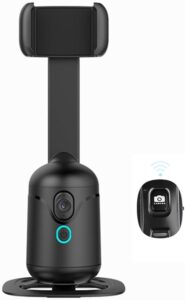 Wyerewel Smart AI Gimbal con rotazione a 360° e controllo gesti per vlog e registrazione video 