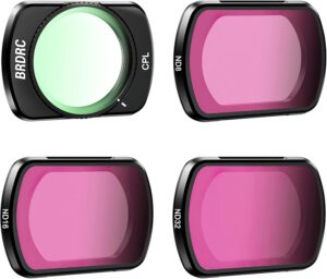 FPVtosky Set di filtri ND per DJI Osmo Pocket 3, accessori per migliorare le riprese video