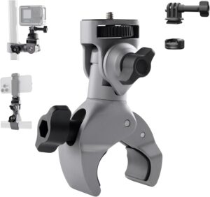 PGYTECH CapLock Superiore Morsetto in lega di alluminio, compatibile con Insta360, GoPro e Osmo Action