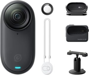 Insta360 GO 3S Nero Notte (128GB) - Cam 4K compatta con montaggio magnetico  