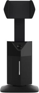Pitxsgsia AI 360° Rotazione Auto Tracking Smartphone Treppiede con Gesture Control per Live, colore nero