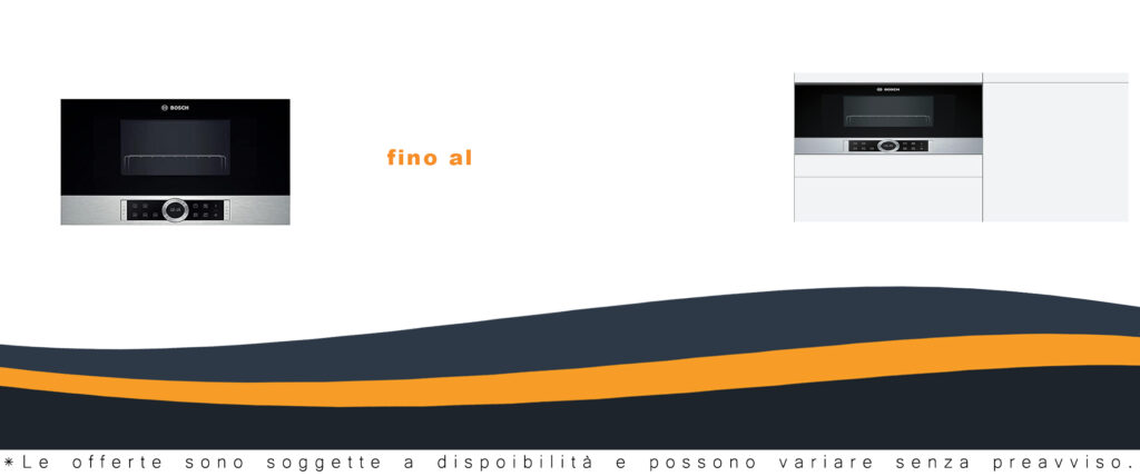 Microonde BOSCH BEL634GS1 da 21 litri con classe energetica A++ e design elegante, ideale per riscaldare e cuocere in modo uniforme.