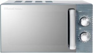Forno a Microonde Russell Hobbs RHM1731G Inspire da 17L e 700W, grigio, con timer, 5 livelli di potenza e funzione scongelamento.